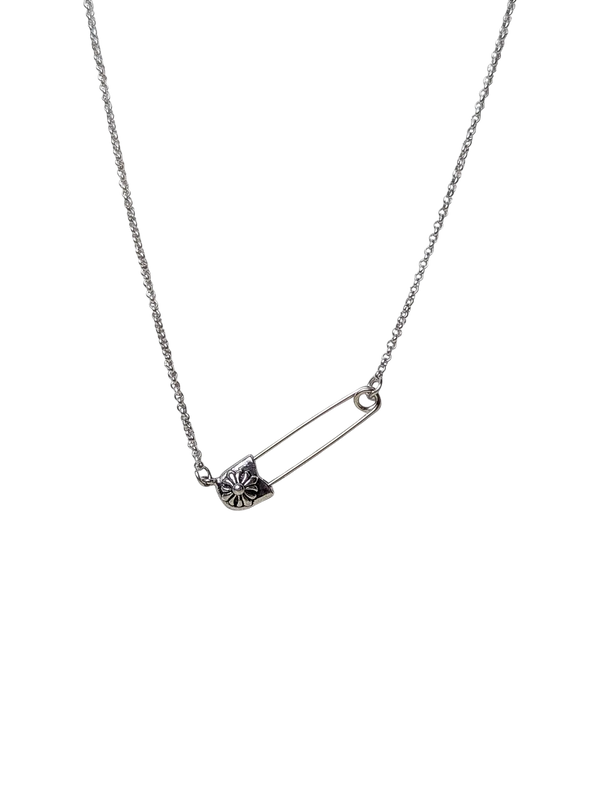 Safety Pin Necklace