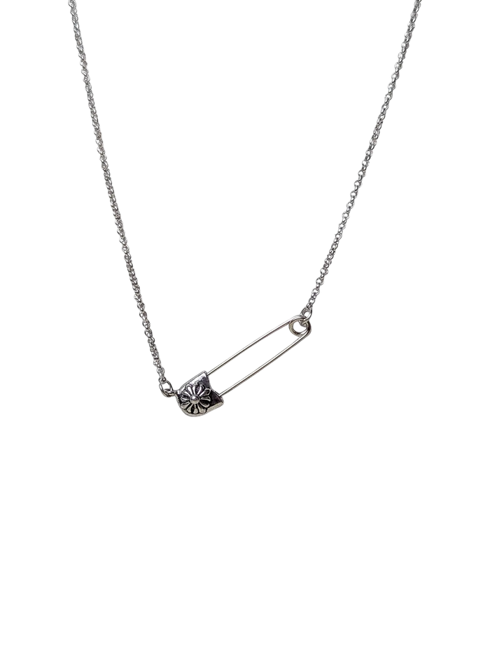 Safety Pin Necklace
