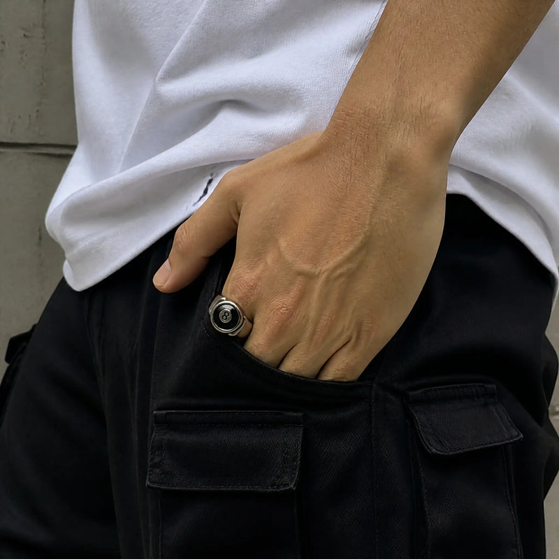 Unrols 8 Ball Ring lifestyle look 3