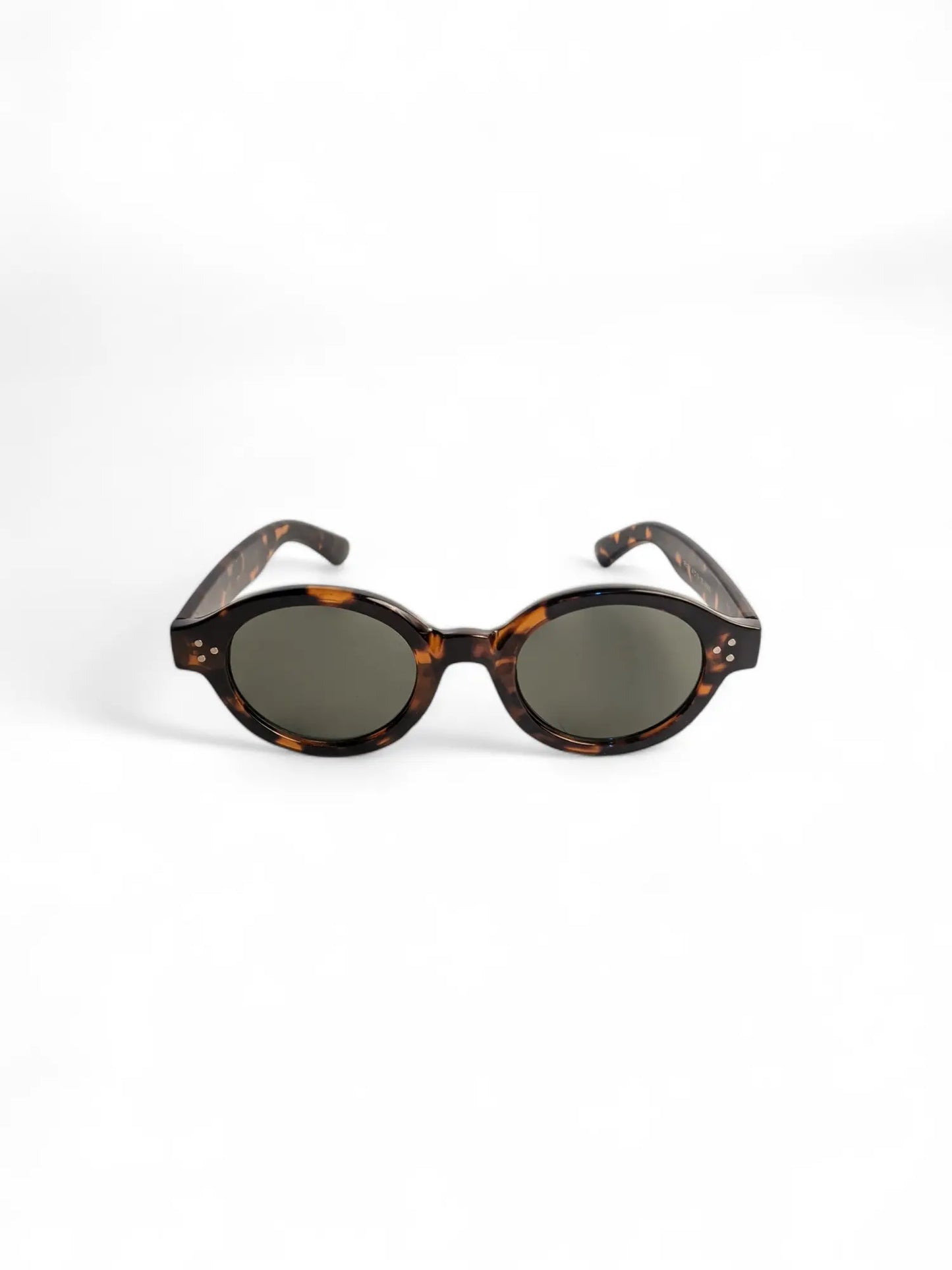 Unrols Tortoise Round Sunglasses