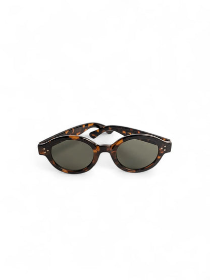 Unrols Tortoise Round Sunglasses