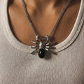 Unrols Black Spider Pendant