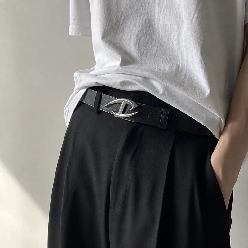 Y2K Razor Buckle Belt lifestyle look 4