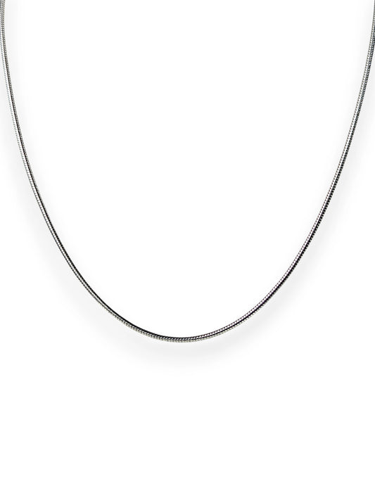 UNROLS SILVER SNAKE CHAIN