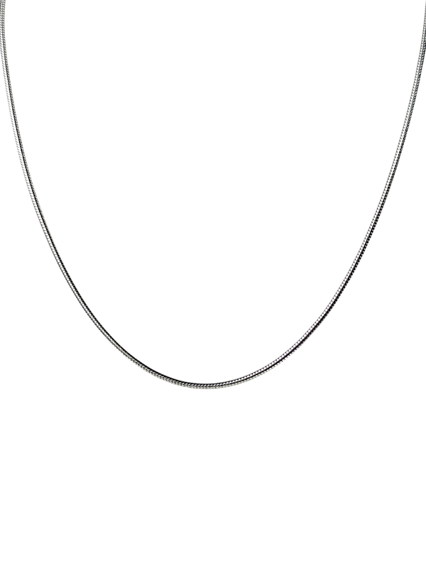 UNROLS SILVER SNAKE CHAIN
