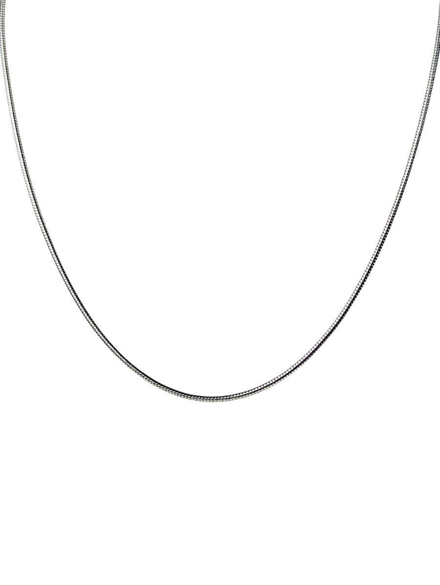 UNROLS SILVER SNAKE CHAIN