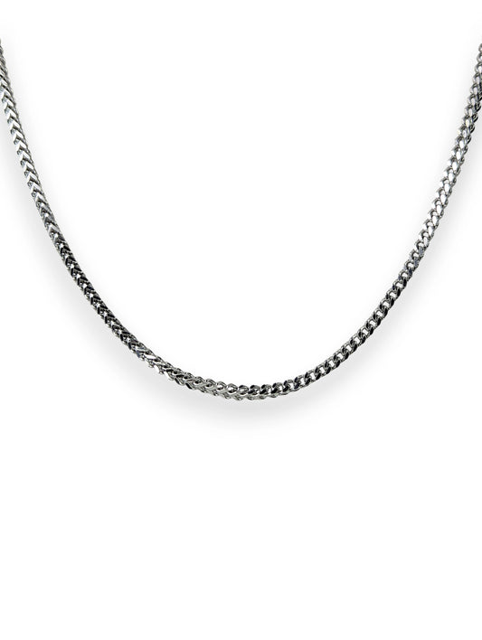 UNROLS SILVER FOXTAIL CHAIN