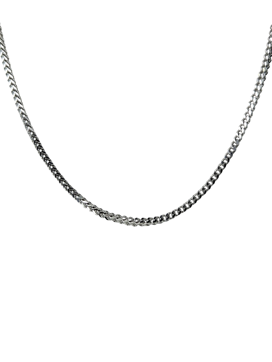 UNROLS SILVER FOXTAIL CHAIN