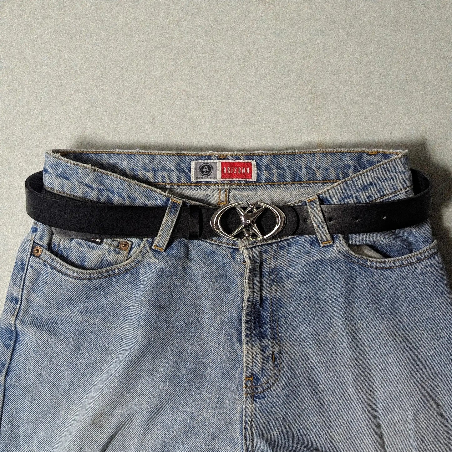 Y2K Cosmic Buckle Belt