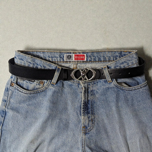 Y2K Cosmic Buckle Belt