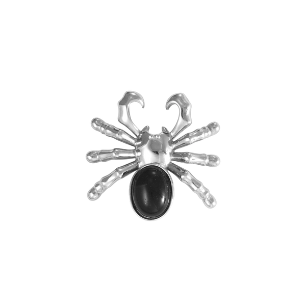 Unrols Black Spider Pendant